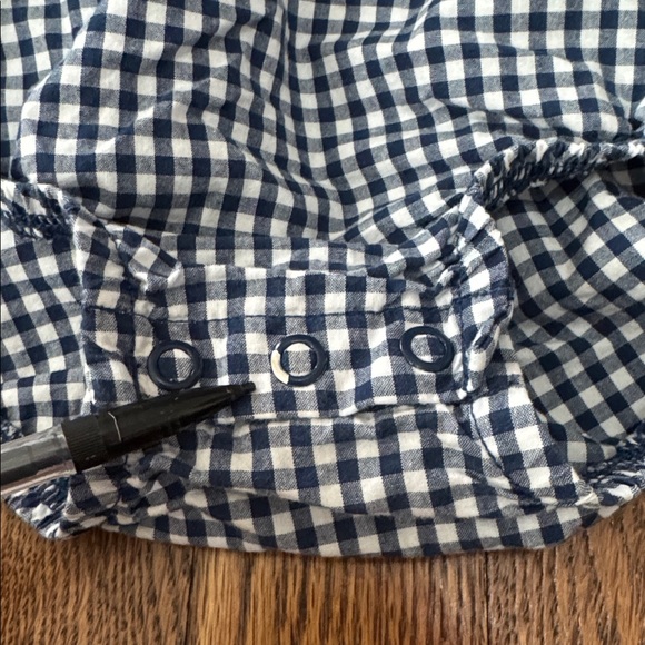 Carter’s Blue Bubble Ruffle Romper 9M - Picture 5 of 5